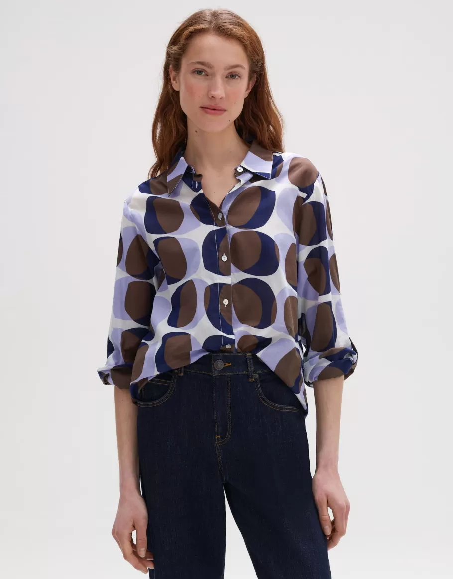 OPUS Fashion Blouse With Print Fumine Witty