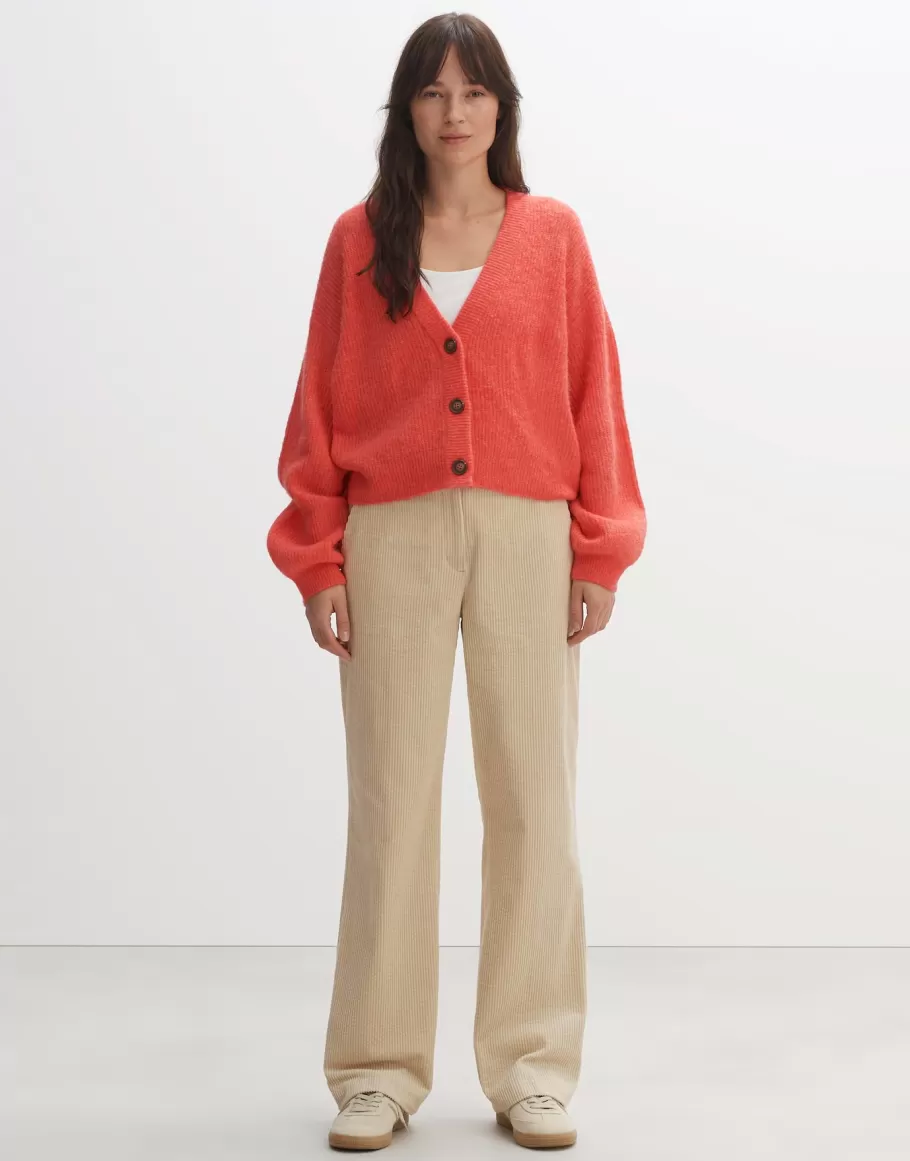 OPUS Fashion Cord Trousers Mahlia