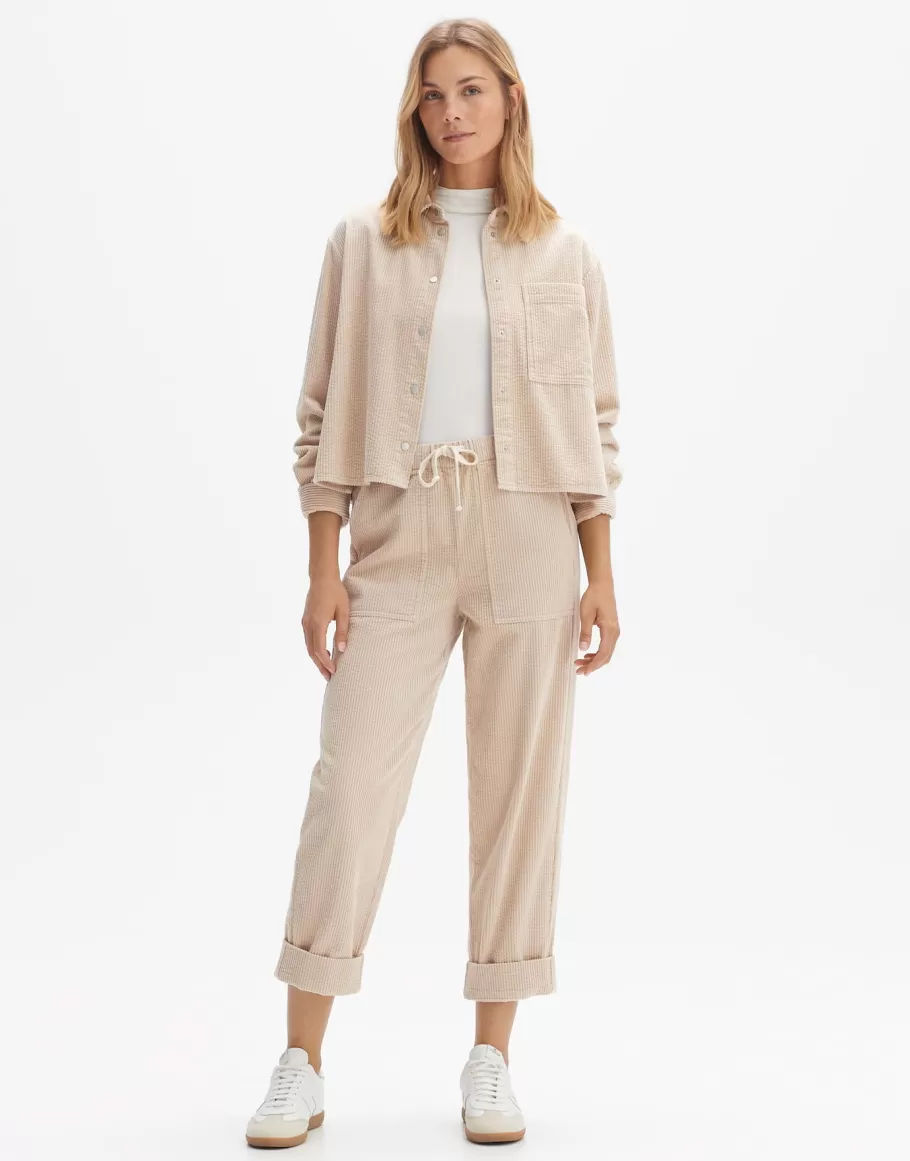 OPUS Fashion Cord Trousers Malpi Cargo