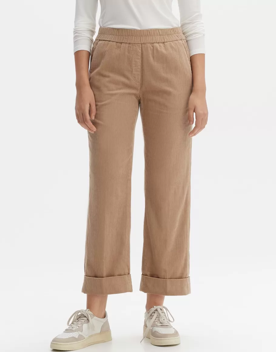 OPUS Fashion Cord Trousers Masno