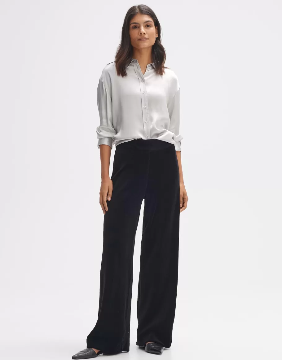 OPUS Fashion Cord Trousers Mohni