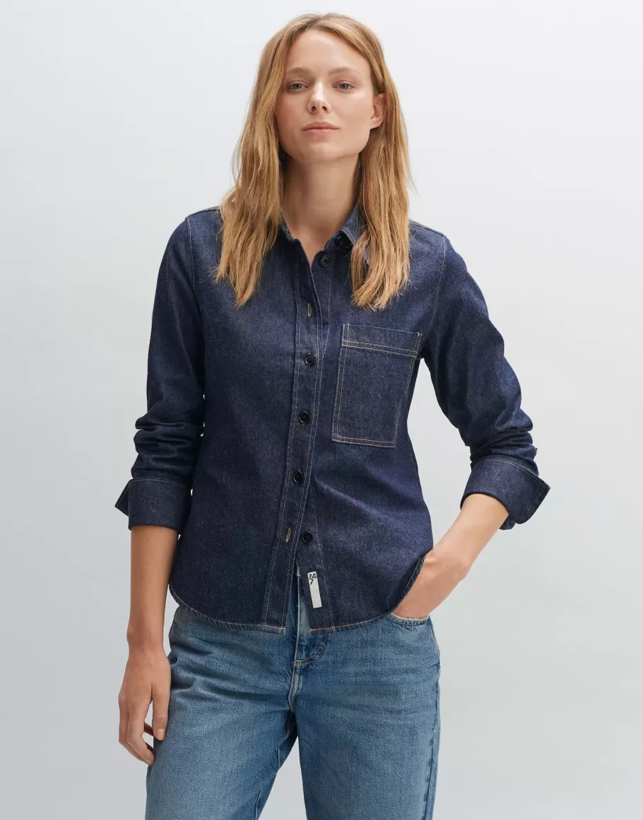 OPUS Fashion Denim Blouse Famalia