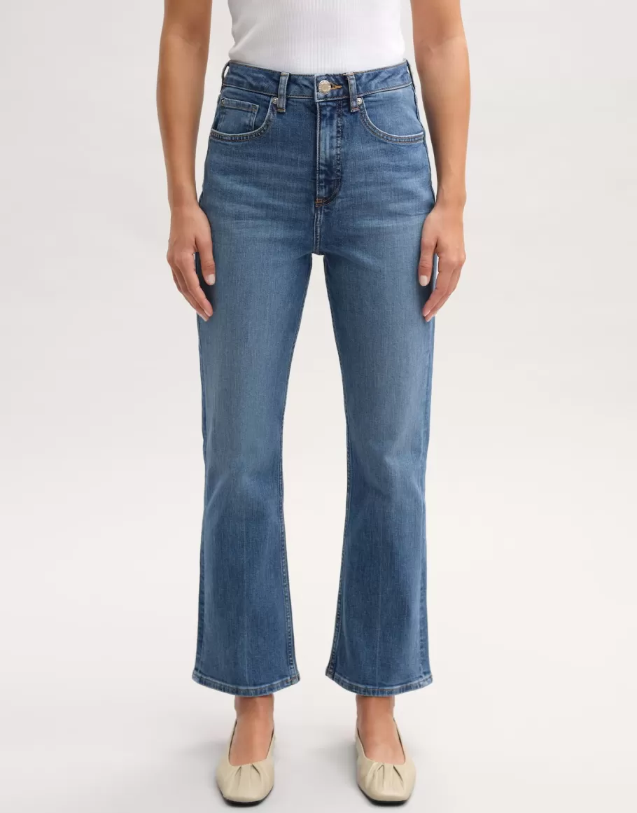 OPUS Fashion Kick Flared Jeans Eboni