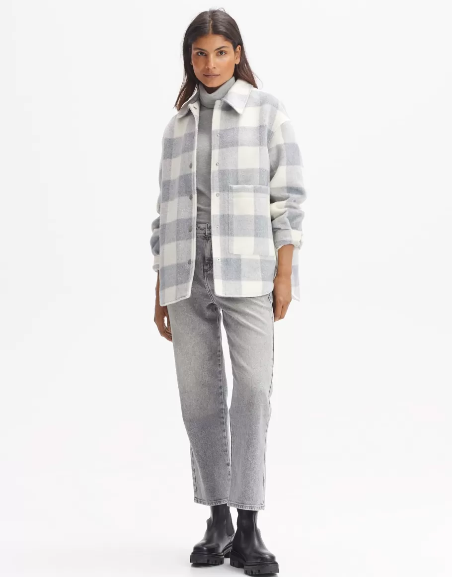 OPUS Fashion Overshirt Julola Check