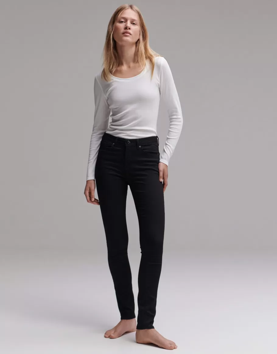 OPUS Fashion Skinny Jeans Elma Black