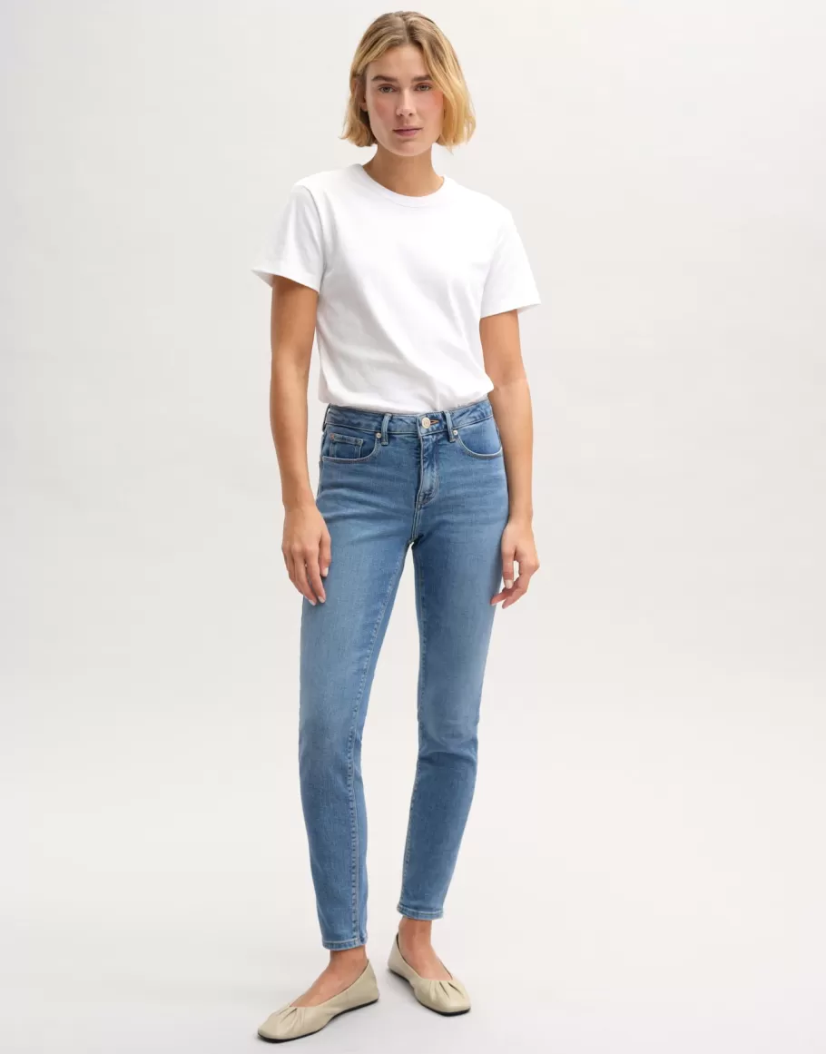 OPUS Fashion Skinny Jeans Elma Ocean Blue