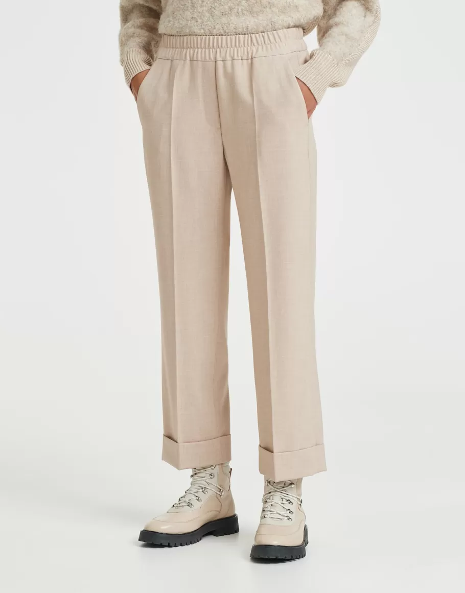 OPUS Fashion Trousers Maikito Brushed