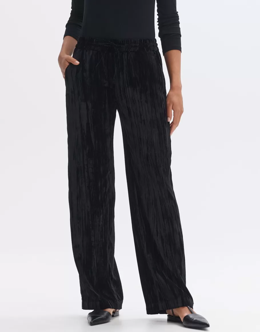 OPUS Fashion Velvet Trousers Meta